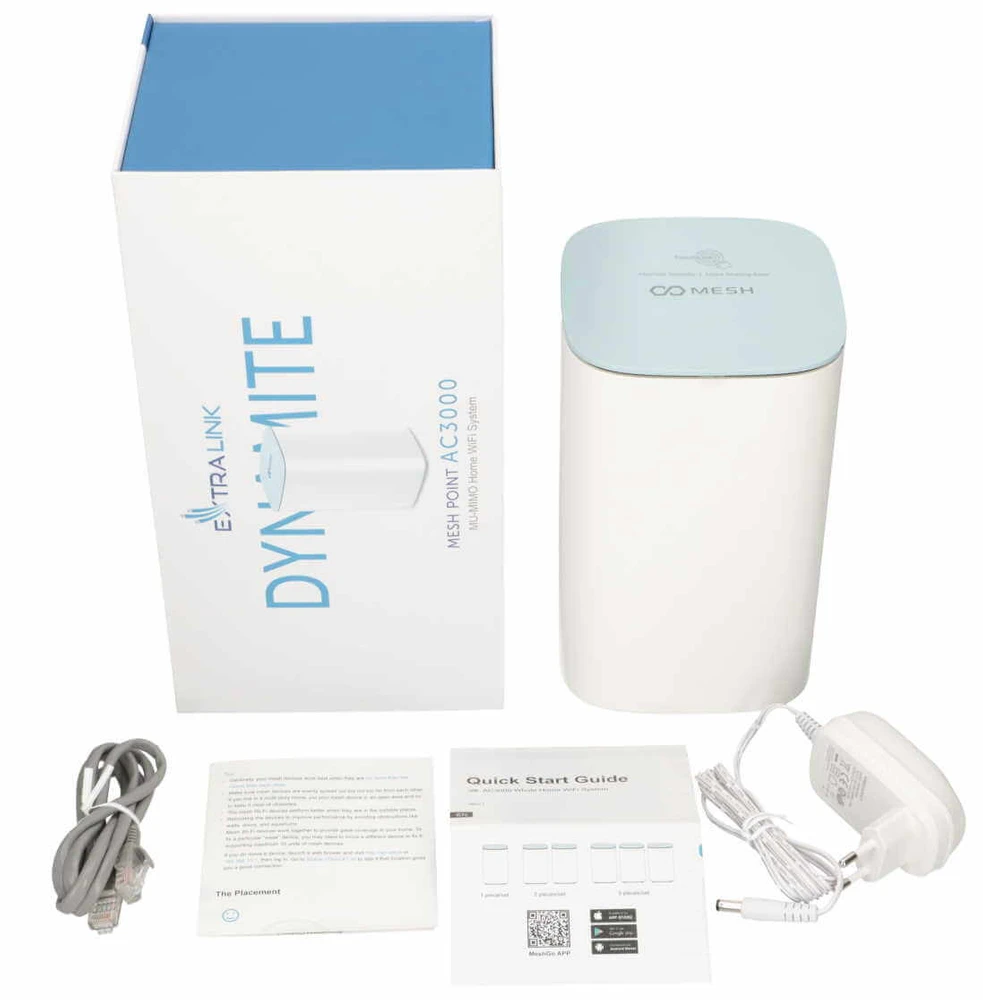 Composição do pacote Extralink Dynamite C31