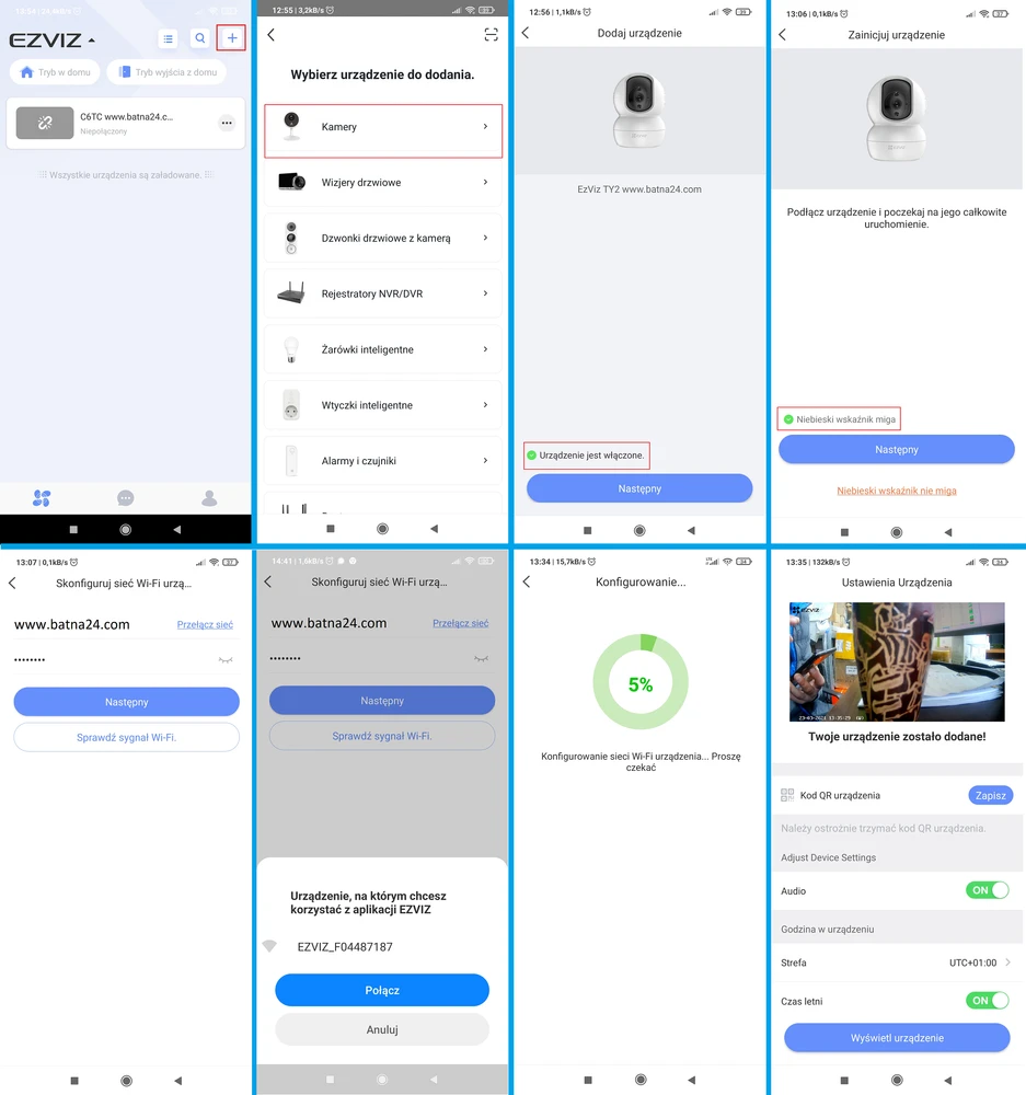 configuração passo a passo