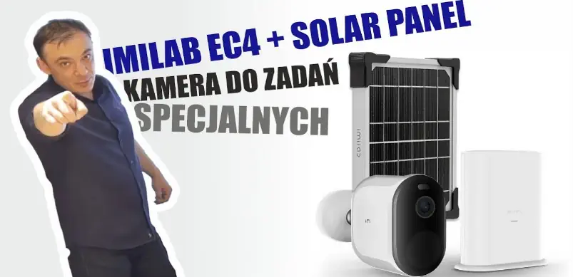 ImiLab EC4 + solar panel - kamera do zadań specjalnych