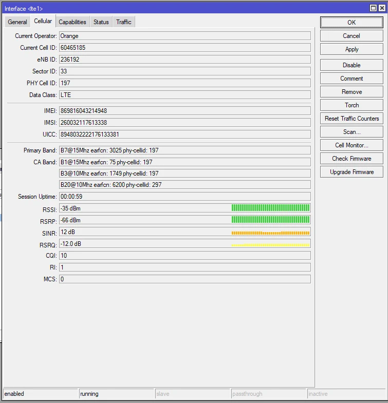 Orange WinBox MikroTik LHG LTE18 kit