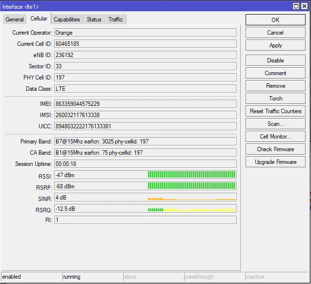 Orange WinBox MikroTik LHGG LTE6 kit