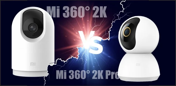 Quais são as diferenças entre as câmaras Mi 360° 2K e Mi 360° 2K Pro da Xiaomi?
