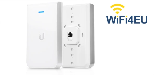 Ubiquiti UniFi AC InWall finalmente en el proyecto WiFi4EU!