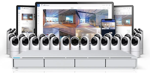 UNVR - um novo gravador de câmara profissional da Ubiquiti