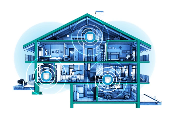 sistema wifi de rede 