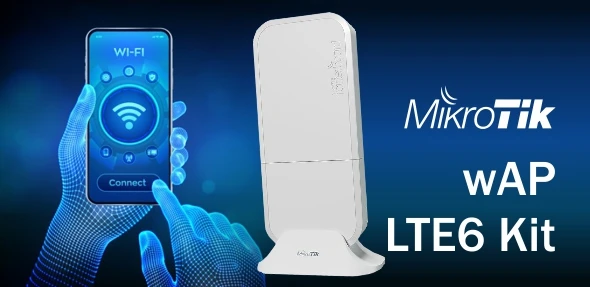 MikroTik wAP LTE6 Kit - roteador de acesso sem fio