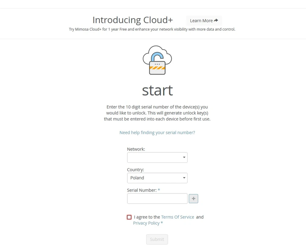 konfiguracja mimosa b5