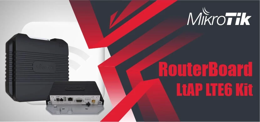 Ponto de acesso de alto desempenho MikroTik RouterBoard LtAP LTE6 Kit para uma ampla gama de aplicações