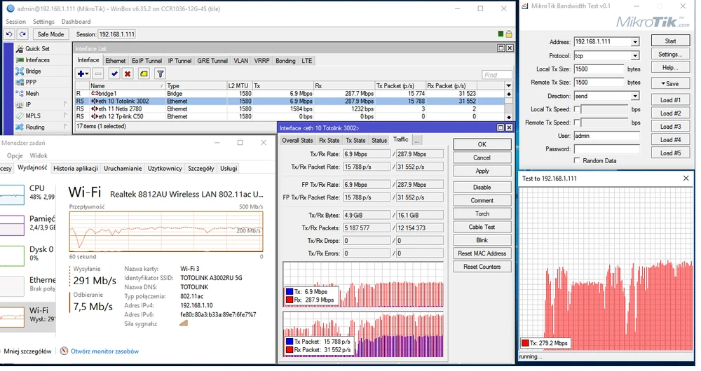 MikroTik BEST TCP ENVIO