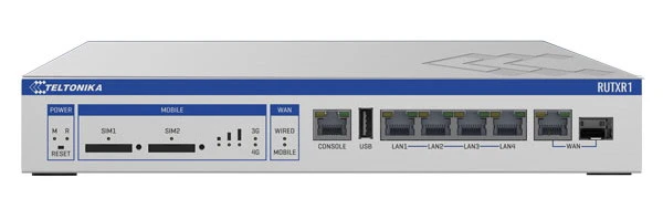Roteador industrial RUTXR1 da Teltonika