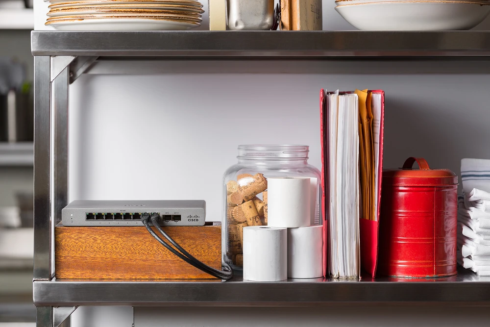 Meraki GO 8 interruptor de porta