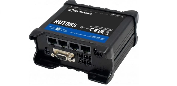 Explore as capacidades do roteador industrial Teltonika RUT955