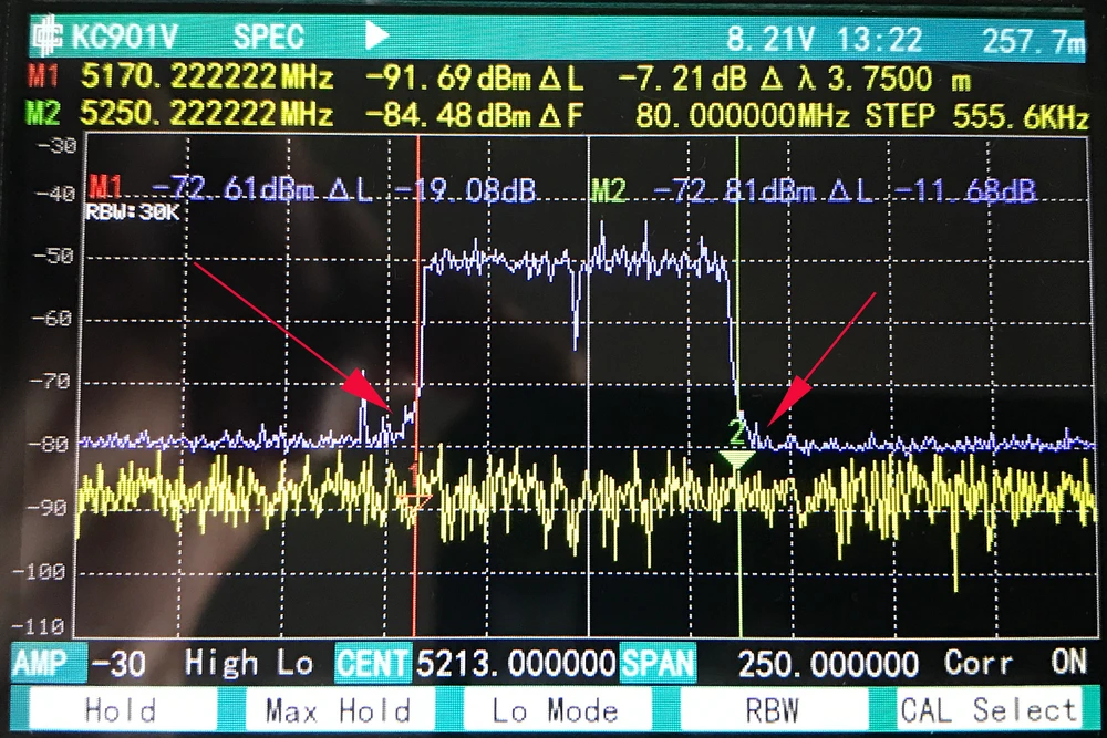 Analisador Ubiquiti AC MESH