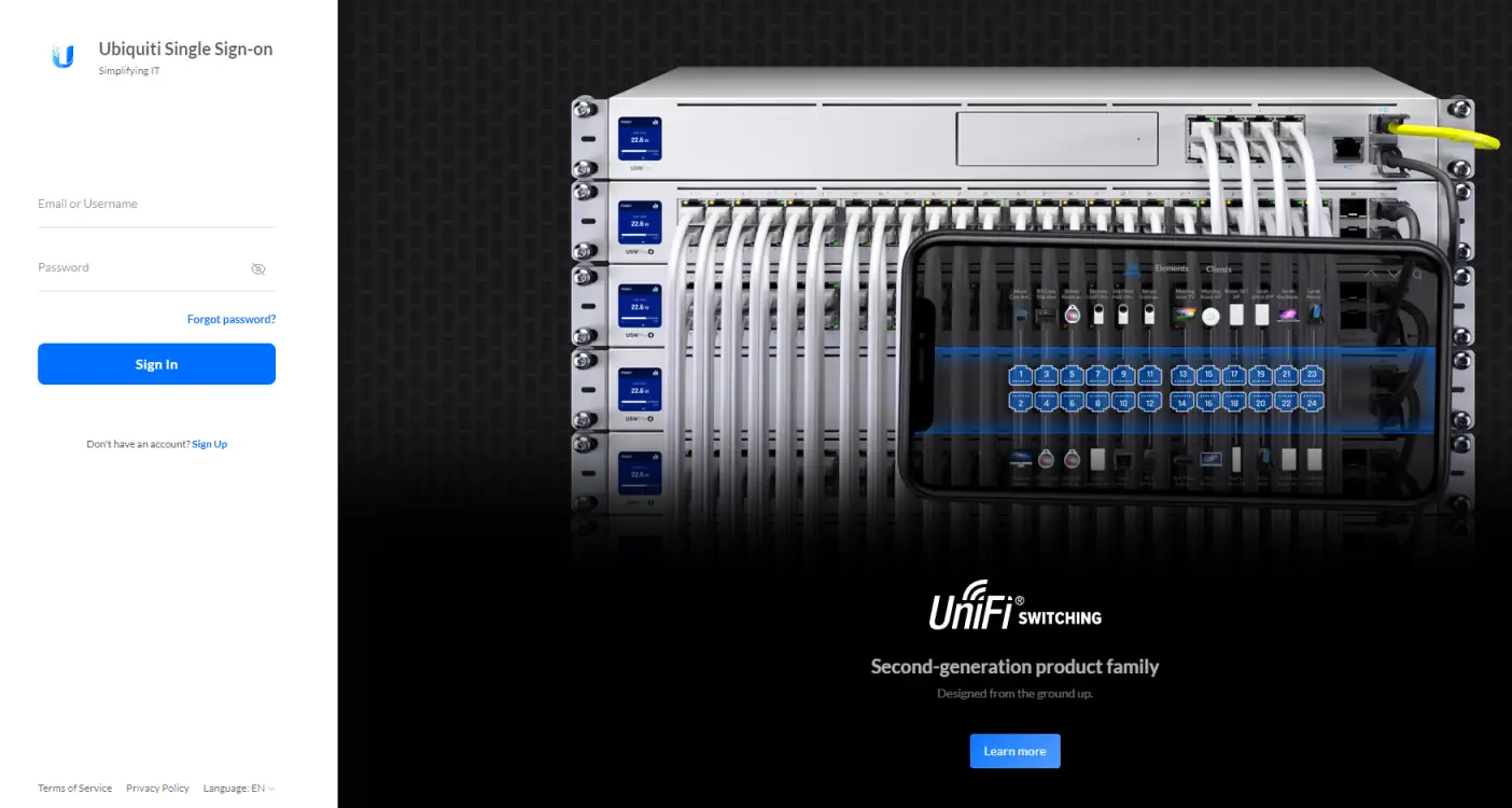 Autoryzacja w UniFi Design Center Autoryzacja w UniFi Design Center