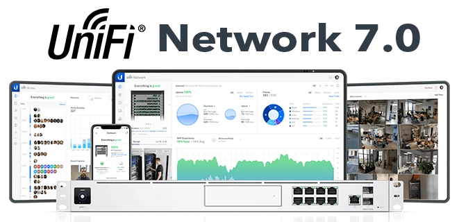 Gestão de rede local sem conhecimento? Actualização da Rede UniFi 7.0!