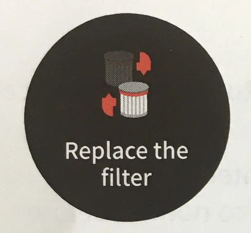 Wymień /Wyczyść filtr Wymień /Wyczyść filtr