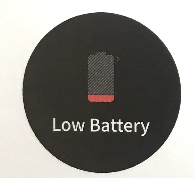 Słaba bateria Słaba bateria