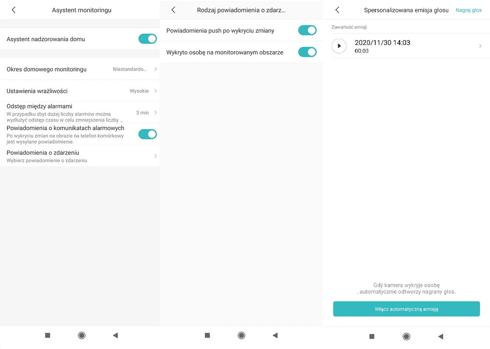 Assistente de monitorização