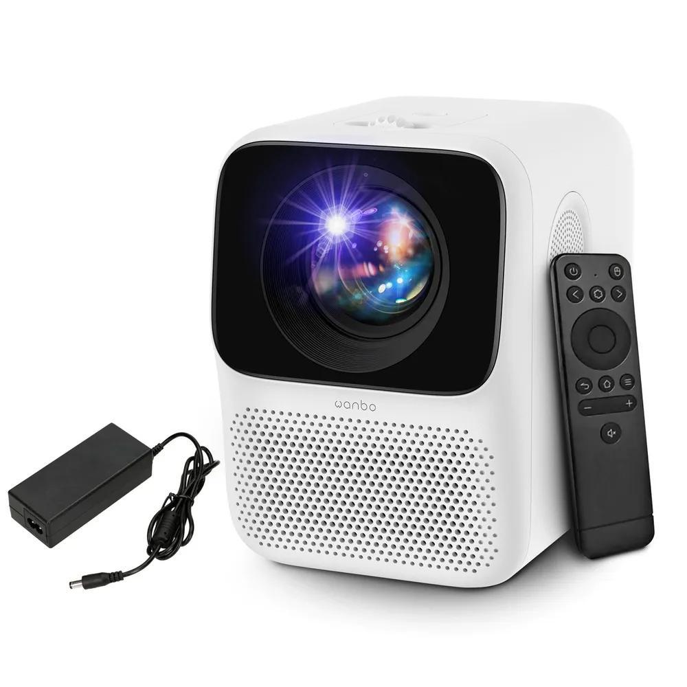 Proyector Xiaomi WANBO T2 Free hasta 120” FHD 2 Altavoces Control