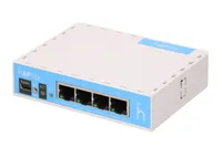 MikroTik hAP lite | Router WiFi | RB941-2nD, 2,4GHz, 4x RJ45 100Mb/s 2,4 GHzTak