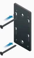 Ubiquiti POE-WM | Kit de montaje | dedicado para montaje en pared para POE-24-12W y POE-24-12W-G Fuentes de alimentación Rodzaj uchwytuMurowy