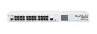 MikroTik CRS125-24G-1S-RM | Switch | 24x RJ45 1000Mb/s, 1x SFP, 1x USB Ilość portów LAN24x [10/100/1000M (RJ45)]
