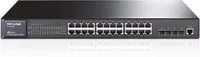 TP-Link TL-SG5428 | Switch | 24x RJ45 1000Mb/s, 4x SFP, Rack, Řízený Ilość portów LAN24x [10/100/1000M (RJ45)]
