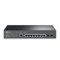 TP-Link TL-SG3210 V3 | Switch | 8x RJ45 1000Mb/s, 2x SFP, Rack, Managed Ilość portów LAN8x [10/100/1000M (RJ45)]
