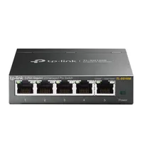 TP-Link TL-SG105E | Switch | 5x RJ45 1000Mb/s, Desktop, Unmanaged Ilość portów LAN5x [10/100/1000M (RJ45)]
