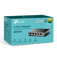 TP-Link TL-SG105E | Switch | 5x RJ45 1000Mb/s, Desktop, No gestionado Standard sieci LANGigabit Ethernet 10/100/1000 Mb/s