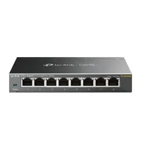 TP-Link TL-SG108E | Switch | 8x RJ45 1000Mb/s, Desktop, No gestionado Ilość portów LAN8x [10/100/1000M (RJ45)]
