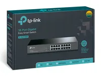 TP-Link TL-SG1016DE | Switch | 16x RJ45 1000Mb/s, Rack, nao gerenciado Standard sieci LANGigabit Ethernet 10/100/1000 Mb/s
