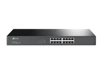 TP-Link TL-SG1016 | Switch | 16x RJ45 1000Mb/s, Rack, Yönetilenmeyen Ilość portów LAN16x [10/100/1000M (RJ45)]
