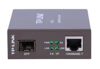 TP-Link MC220L | Media Konvertor | 1x SFP, 1x RJ45 1000Mb/s Dystans transmisjiPoniżej 1km