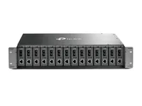 TP-Link TL-MC1400 | Chasis para montar en rack | 14-Slot Częstotliwość wejściowa AC50/60