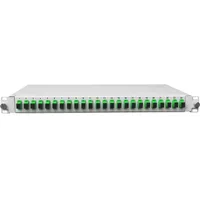 Mantar PS 19" 1U SC 24 Simplex Slide | Optický rozvaděč | pro vysúvaní, hloubka 255 mm 4