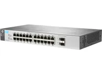 HP 1810-24G V2 | Switch | 24x RJ45 1000Mb/s, 2x SFP (J9803A) Ilość portów LAN24x [10/100/1000M (RJ45)]
