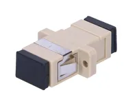 Extralink SC/UPC | Adaptér | Multimodový, Simplex, šedý, bez západky Typ adapteraSimplex
