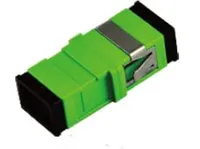 Extralink SC/APC | Adapter | Jednomodowy, Simplex, bez kołnierza, zielony