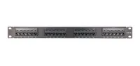Extralink CAT5E UTP | Patchpanel | 24 port Izolacja kablaU/UTP (UTP)