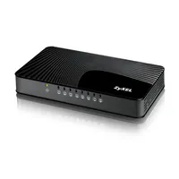 Zyxel GS-108S V2 | Switch | 8x RJ45 1000Mb/s, no gestionado Ilość portów LAN8x [10/100/1000M (RJ45)]
