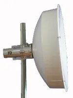 Jirous JRC-24 Duplex + 2x RP-SMA/Femmina | Antenna parabolica | 5,45 - 5,9GHz, 23,6dBi, confezione da 2 Częstotliwość anteny5 GHz
