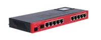 MikroTik RB2011UiAS-IN | Router | 5x RJ45 100Mb/s, 5x RJ45 1000Mb/s, 1x SFP, 1x USB, LCD Diody LEDY
