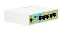MikroTik hEX PoE lite | Router | RB750UPr2, 5x RJ45 100Mb/s, 1x USB Rodzaj zasilania urządzeniaPassive PoE