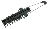 Extralink PA54-1500 | Pinza de anclaje | para cables de fibra óptica Kolor produktuCzarny