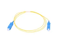 Extralink SC/UPC-SC/UPC | Patchkabel | Einzelmodus, Simplex, G657A, 900um, 1m