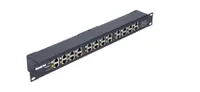 Extralink 12 Puertos | Gigabit PoE Inyector | 12x 1000Mb/s RJ45, Rackmount Automatyczne MDI/MDI-XTak