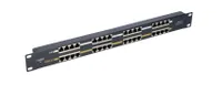 Extralink 16 Port | PoE-Injektor | 16x 100Mb/s RJ45, Rackmontage Głębokość produktu25