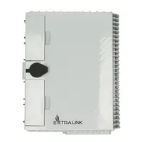 Extralink Emily | Fiber optic distribution box | 16 core Kolor produktuSzary