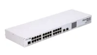 MikroTik CRS226-24G-2S+RM | Switch | 24x RJ45 1000Mb/s, 2x SFP+ Typ obudowyMetalowa